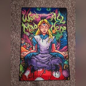 Dope Alice in Wonderland Rug